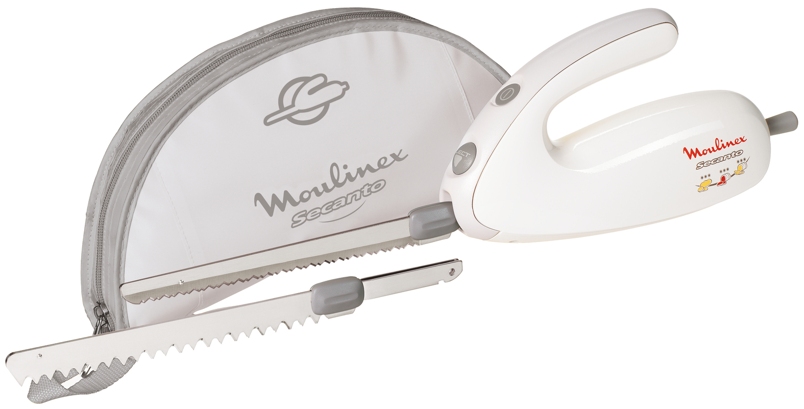 Moulinex Elektrisch Mes Secanto DJAC41 100 W, 2 messen, met opberghoes