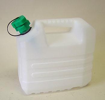 EDA Jerrycan wit 20l geschikt voor voeding + schenktuit