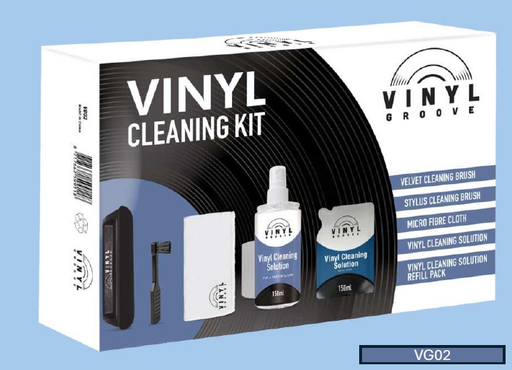 VINYL GROOVE Vinyl Cleaning Kit 5-delig VINYL GROOVE Vinyl Cleaning Kit 5-delig