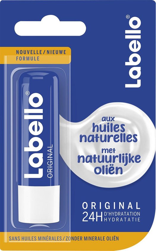 Labello Lipbalsem Blauw Original 4.8 g - 5.5 ml