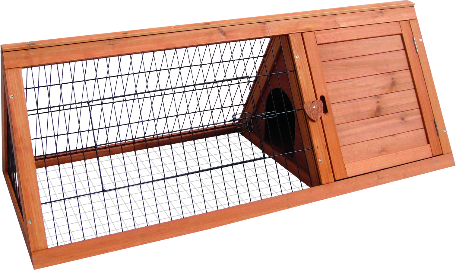 Flamingo Cavia - Of Konijnenhok Tipi Ren met Schuilhokje 110x40x50 cm
