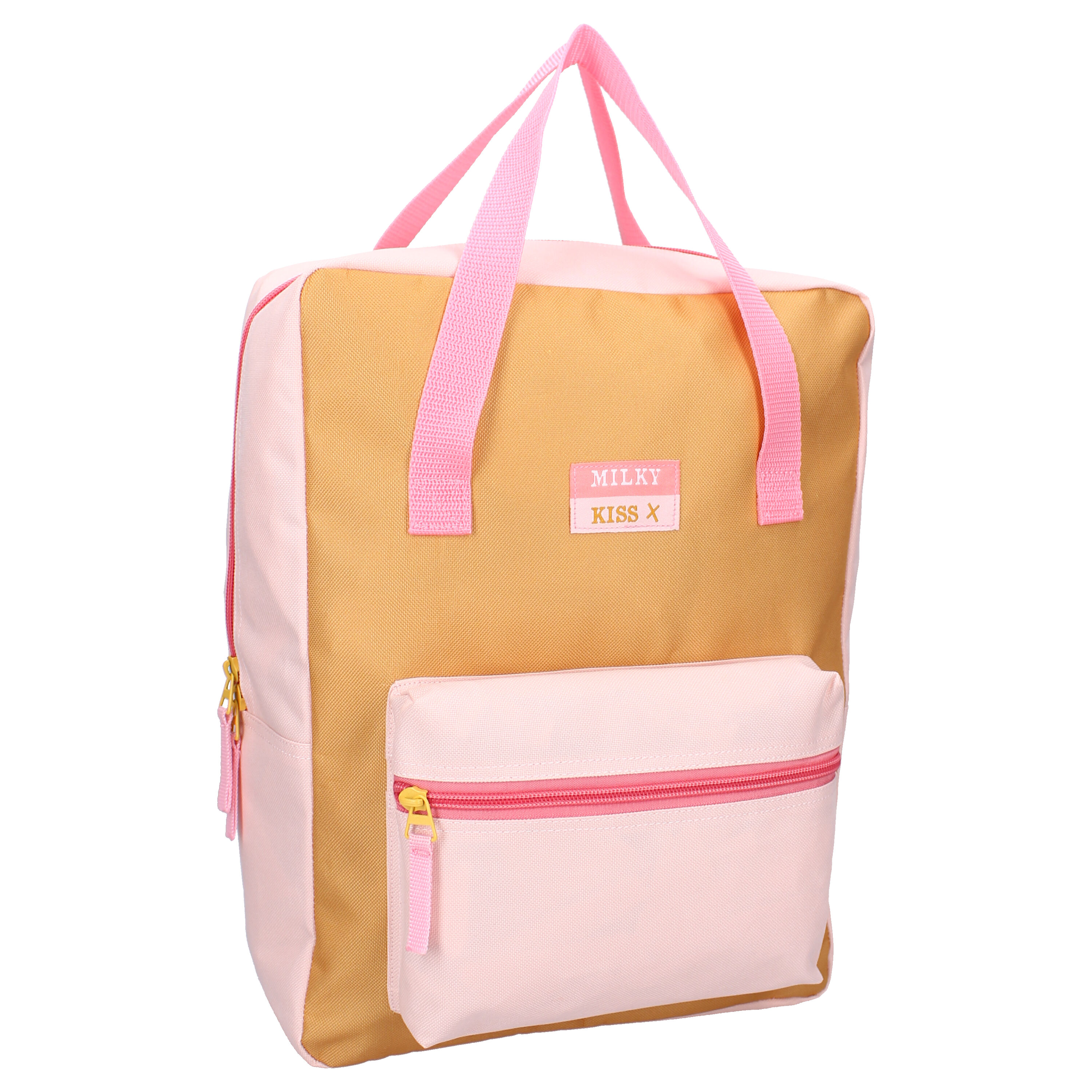 Milky Kiss Rugzak Bright Vibes Geel 36x27x13 cm