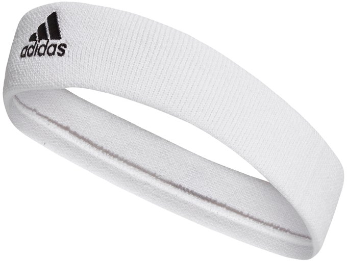 Adidas Hoofdband Tennis Youth Wit/Zwart Osfm