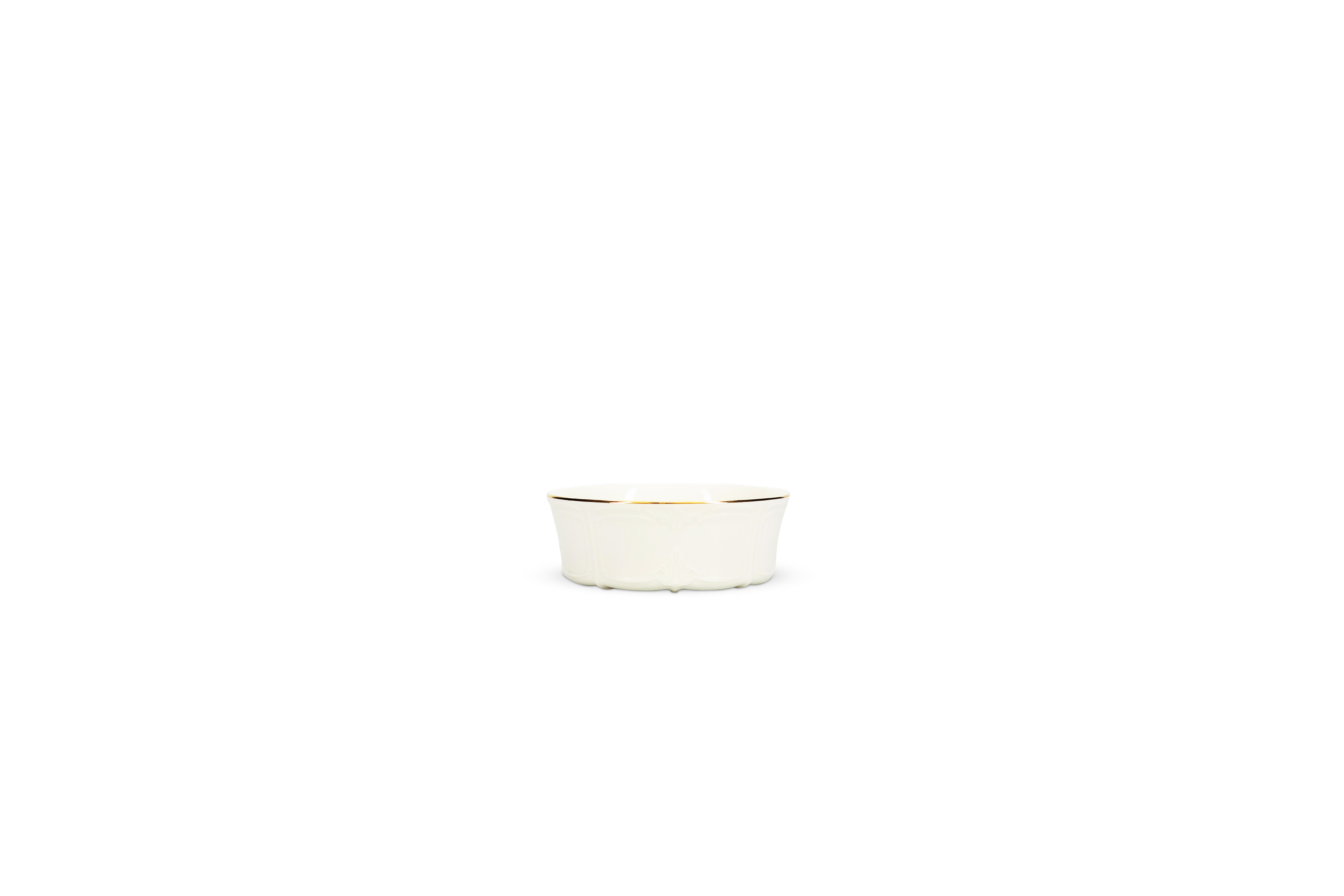 BonBistro Bowl Retro Gold 13x5 cm - Porselein