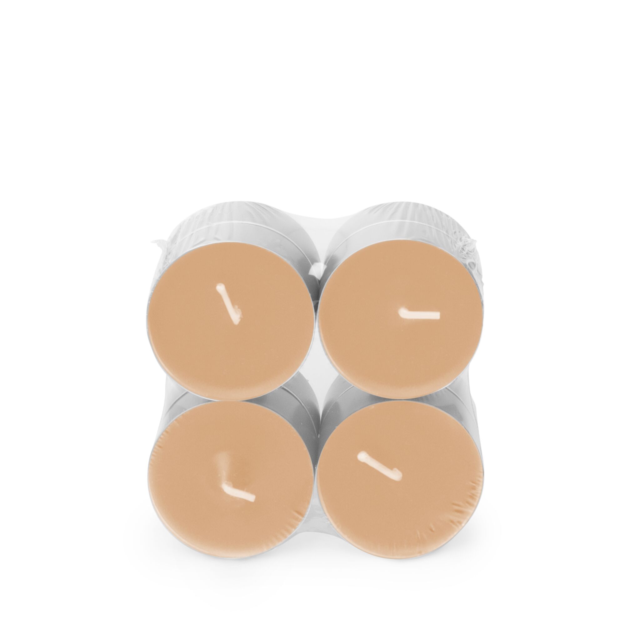 Spaas Theelichten Maxi Geparfumeerd 8 stuks Delightful Dawn - Coconut and Fig Leaf - 10 Branduren