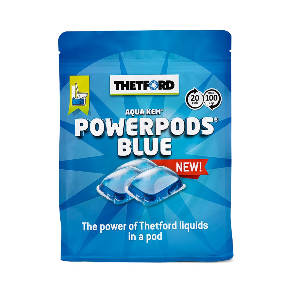Thetford Powerpods Blue 20 stuks