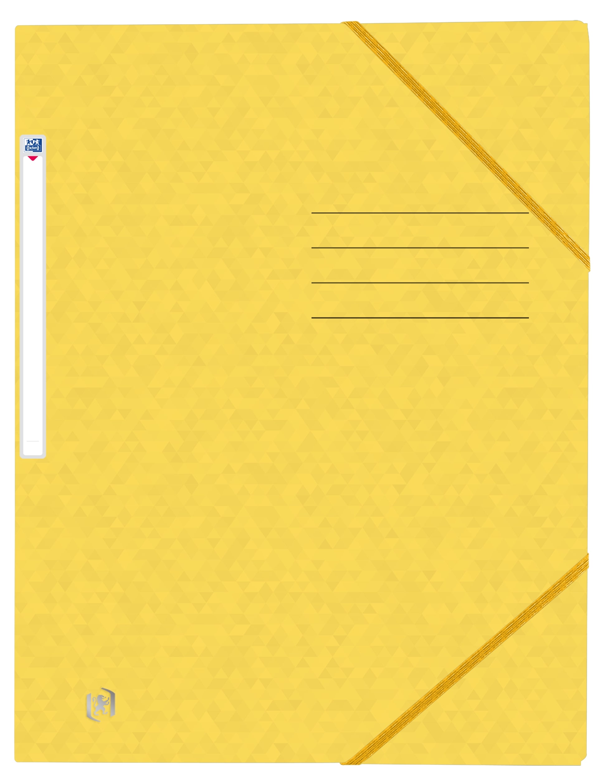 Oxford Elastomap Top File+ A4 Geel