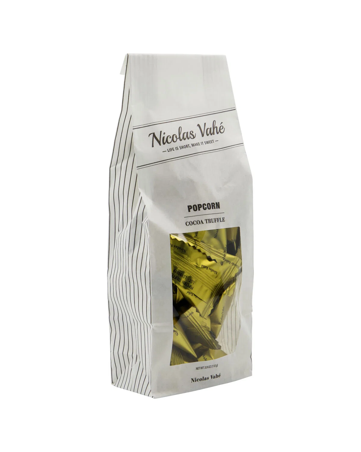 Nicolas Vahé Cacao Truffels met Popcorn 110g