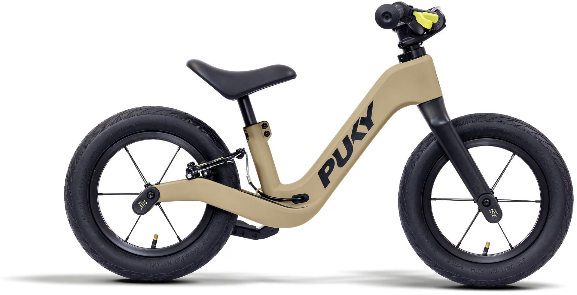 Puky Next Loopfiets Sand/Black 1 Handrem 12 inch