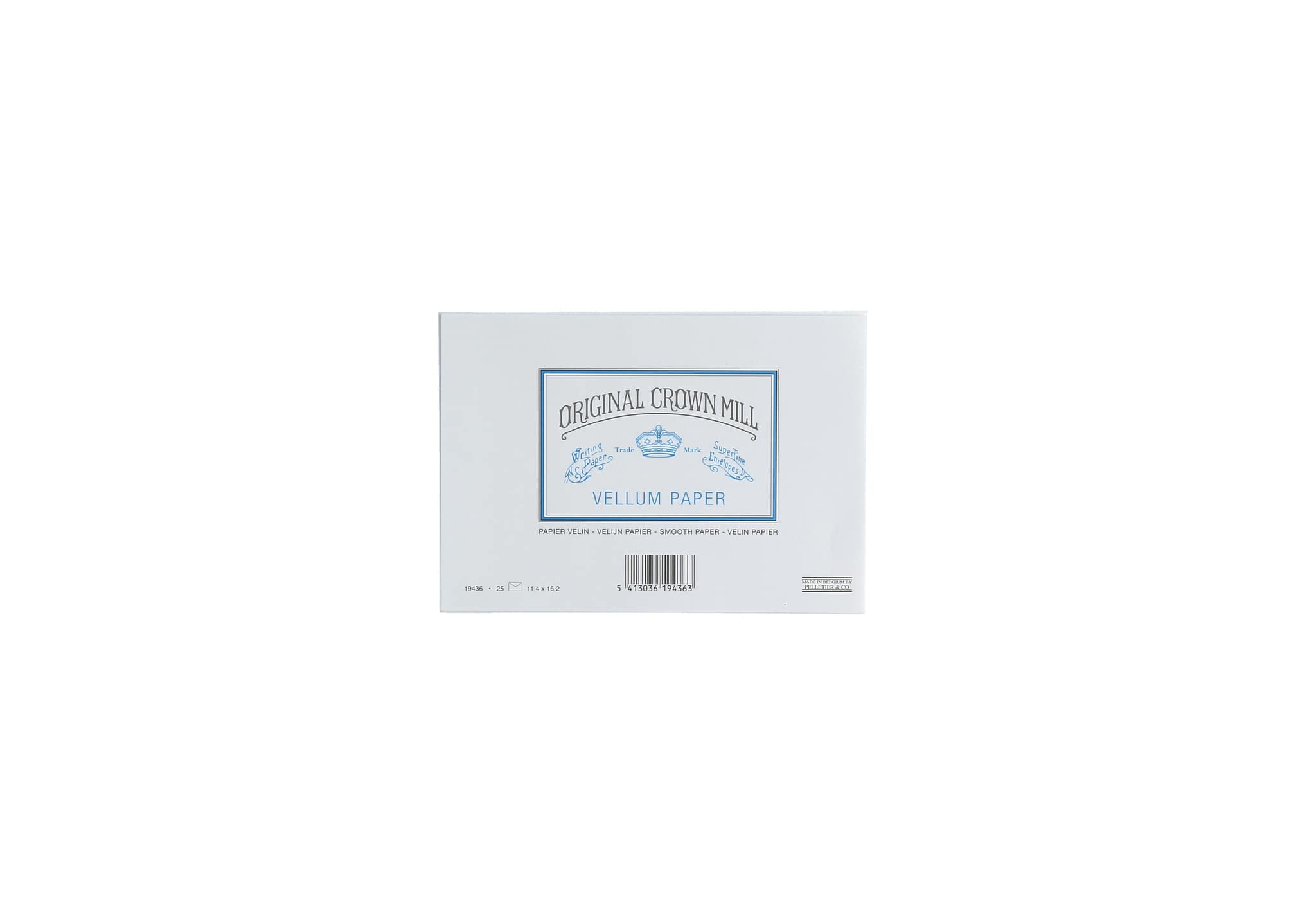 Original Crown Mill Cello Enveloppen 11.5x16 cm- 25 stuks - 135 g- Velijn Wit