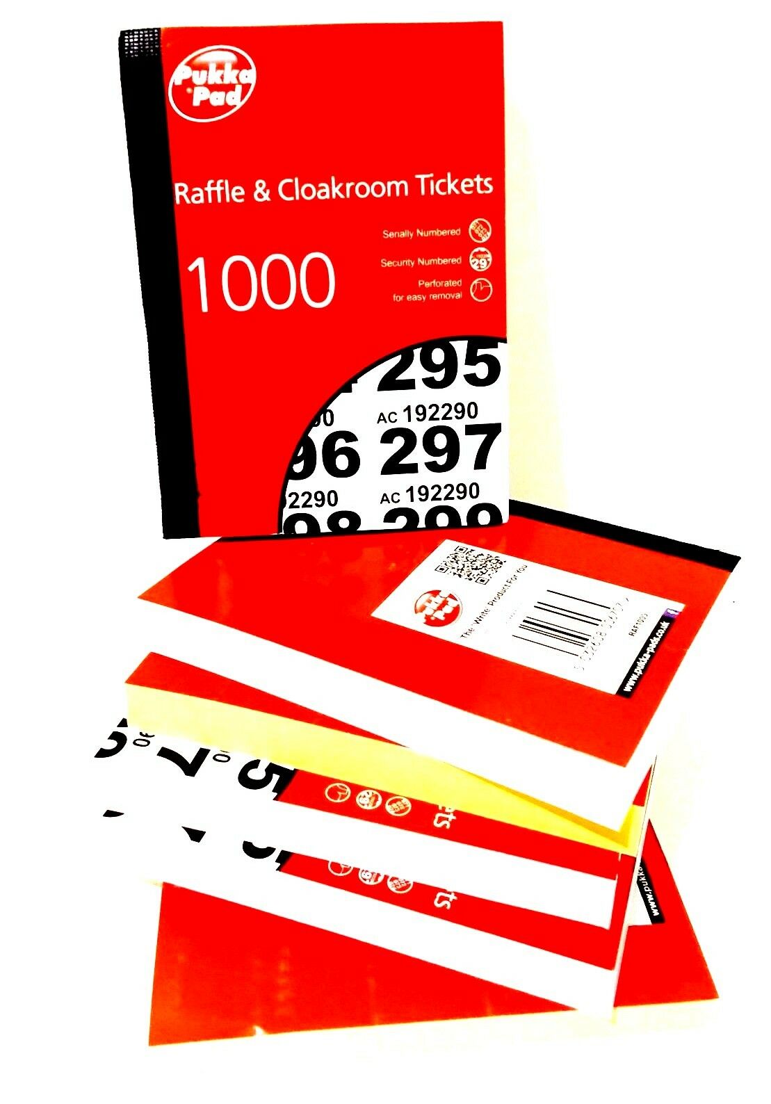 Pukka Pad Vestiairetickets 1000 stuks assorti