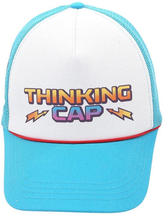 Stranger Things Pet Thinking Cap - Wit-Blauw