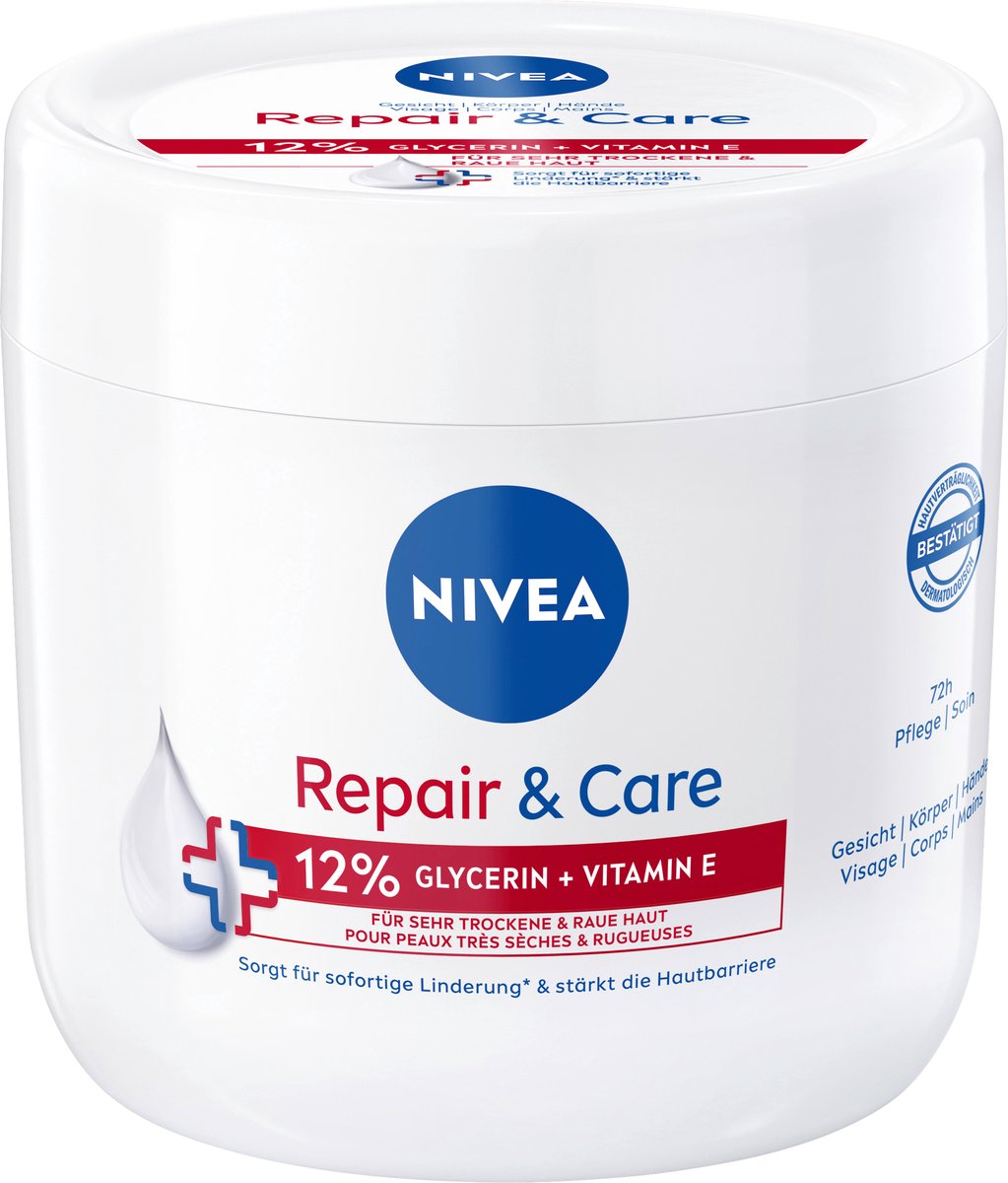 Nivea Bodycrème Repair & Care Pot 400 ml