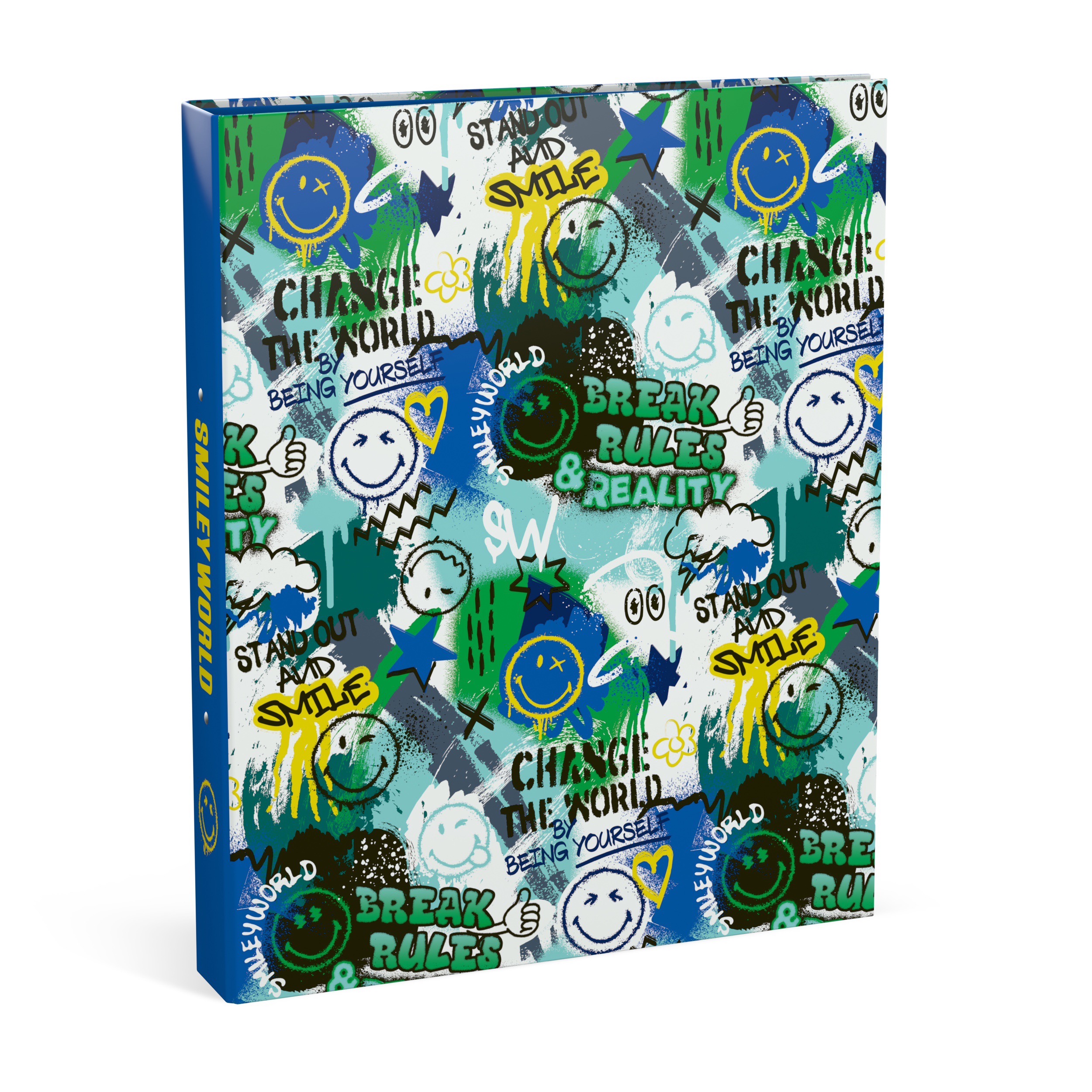 Smiley World Urban Reality Ringmap A4 Grafitti Rug 4.5 cm