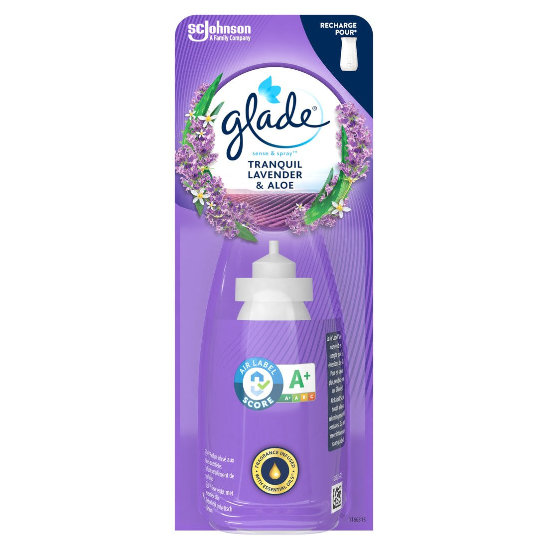 Glade Luchtverfrisser Sense&Sensual Refill Lavendel 18 ml Glade Luchtverfrisser Sense&Sensual Refill Lavendel 18 ml