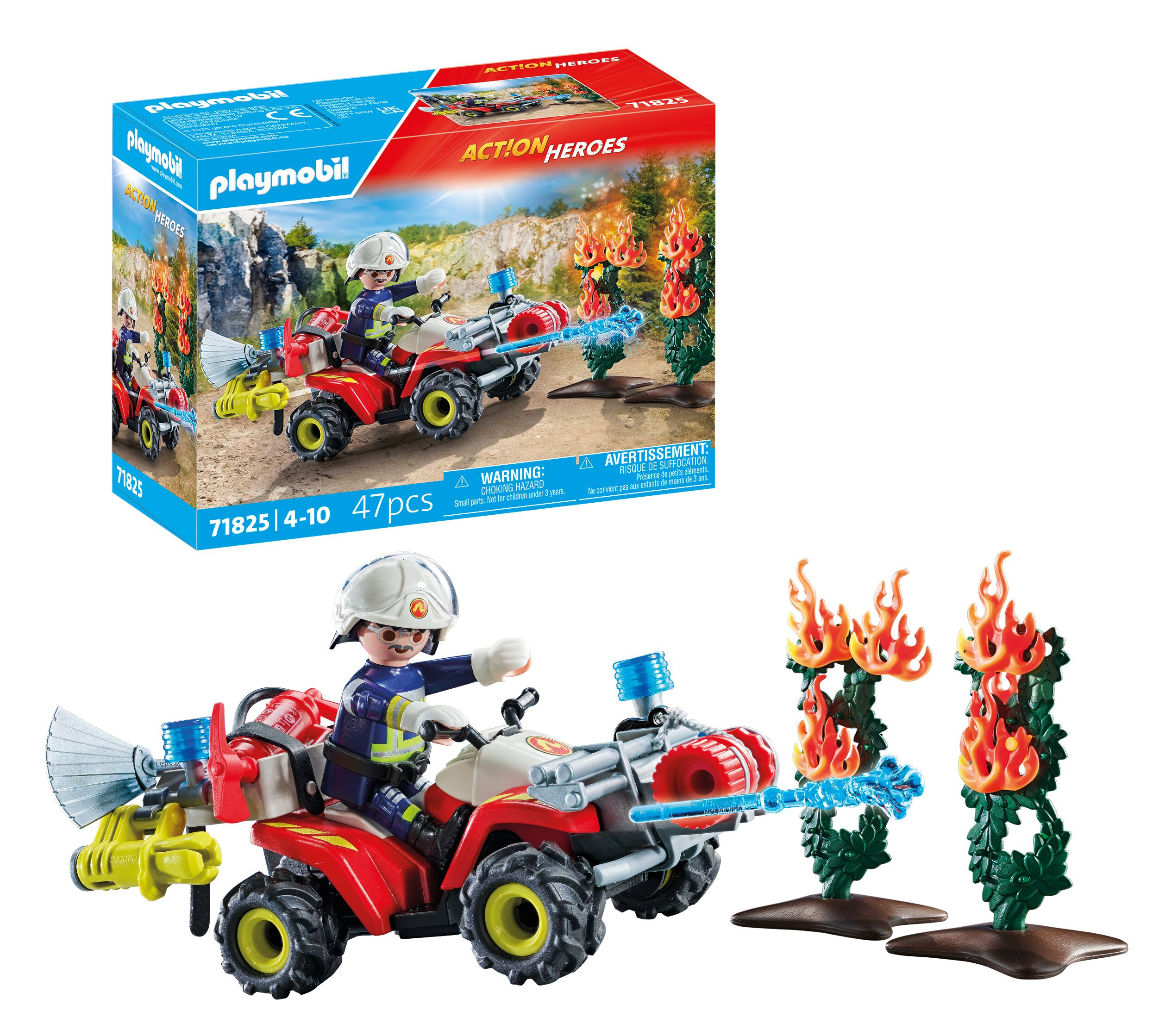 Playmobil Action Heroes 71825 Brandweer Quad