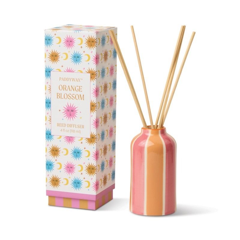 Paddywax Geurdiffuser Orange Blossom 118ml - Keramiek - Sun - 5.4x9.6 cm