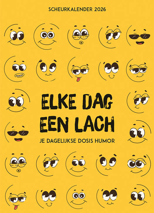 Scheurkalender 2026 - Elke Dag een Lach 