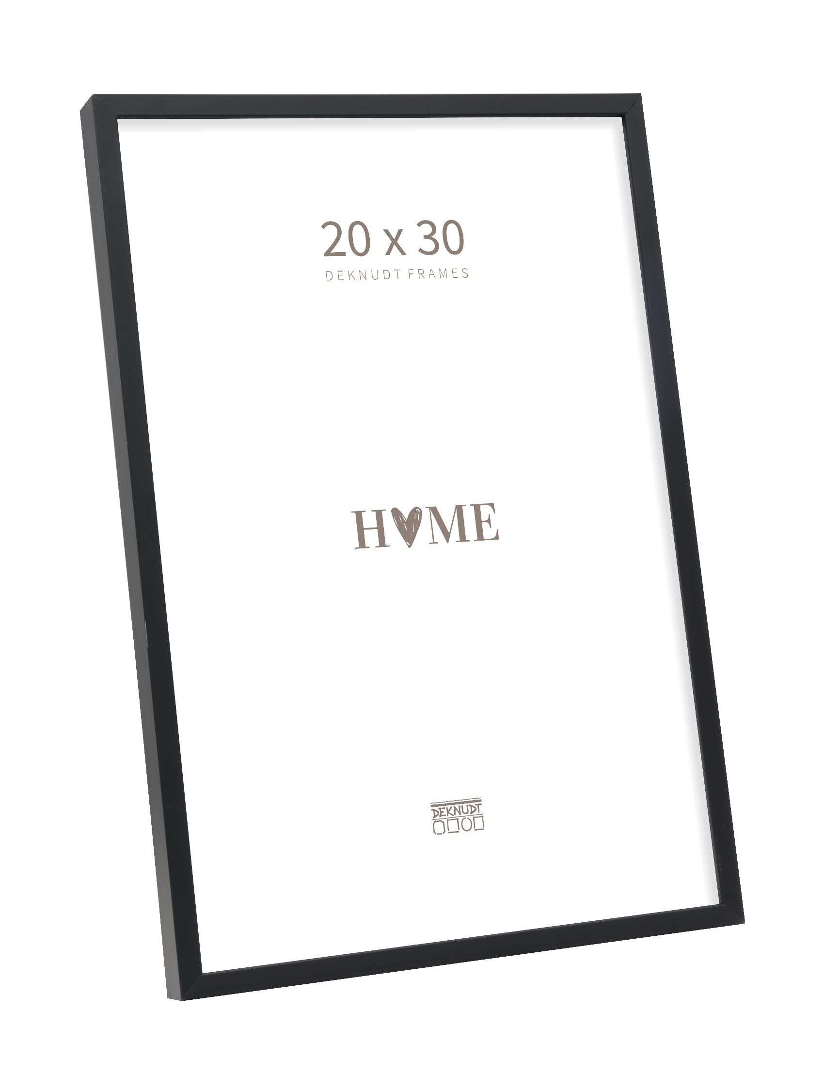 Deknudt Fotokader Aluminium Zwart 20x30 cm