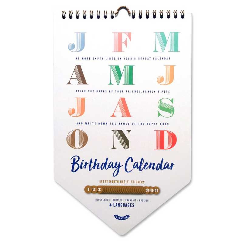 Stratier Verjaardagskalender