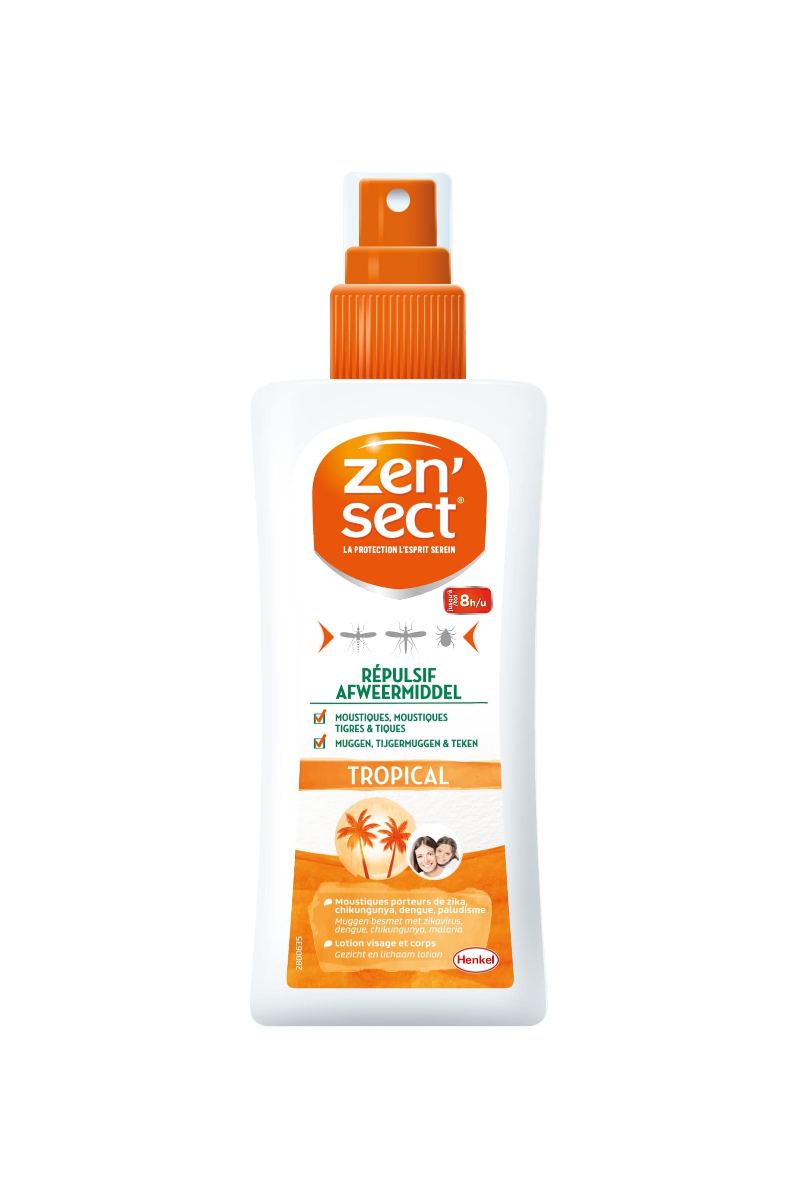 Zensect Anti-Mug Skin Protect Lotion 100 ml - Tropical