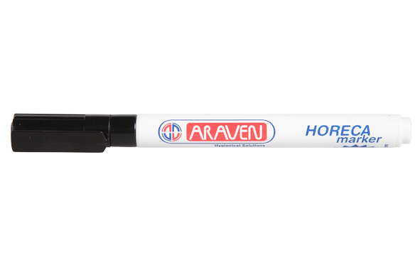 Araven Horeca Marker Zwart