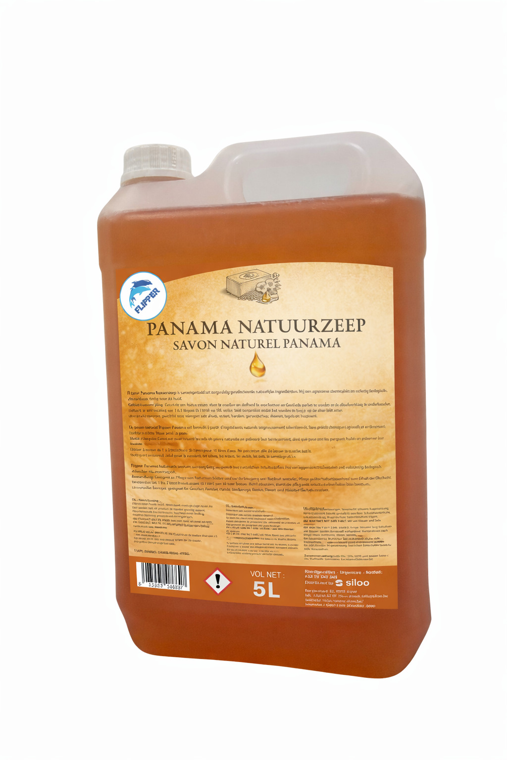 Flipper Natuurzeep Panama 5l - Authentieke Bruine Zeep