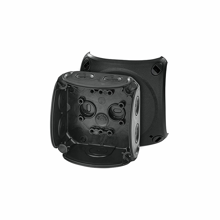 Hensel Aftakdoos DK 0200 B Zwart 93 x 93 x 62 cm