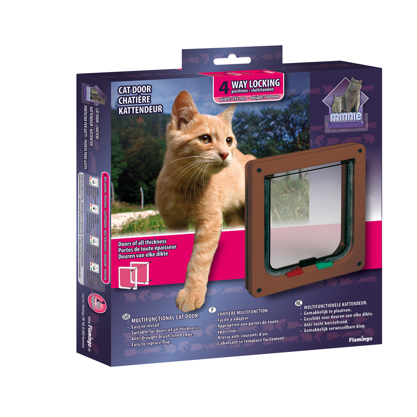 Flamingo Poezendeur 4 - Way Bruin