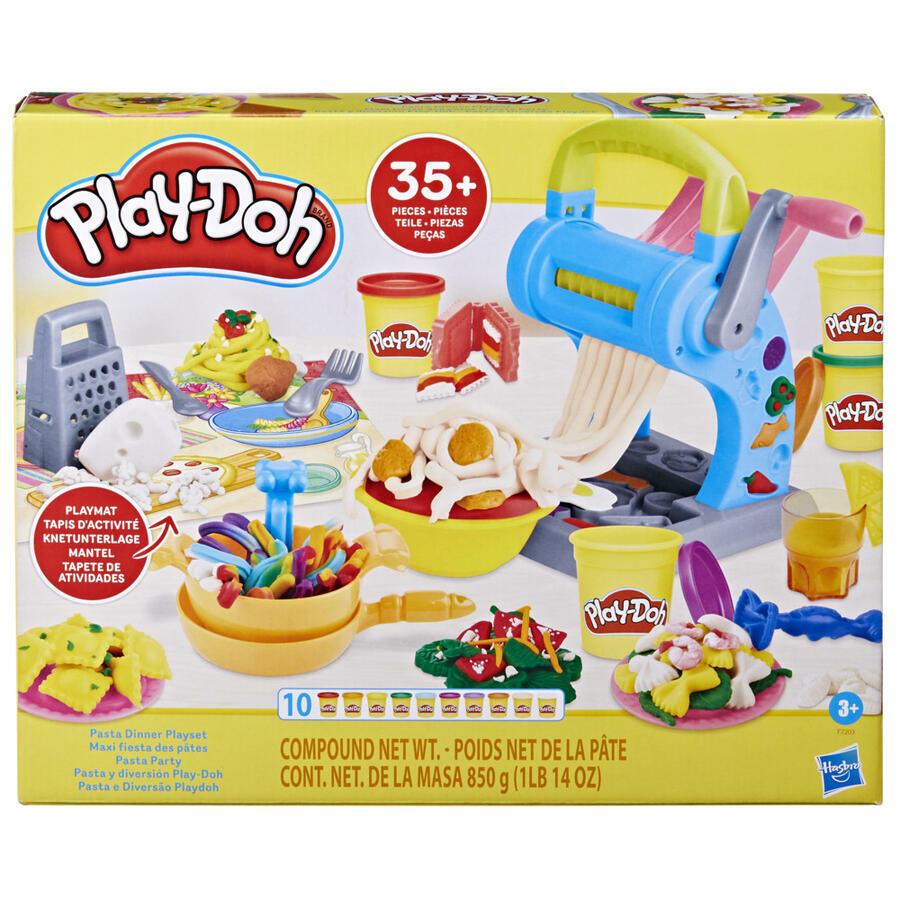 Play-Doh Brunch Pasta Dinner Speelset, 35 + delig