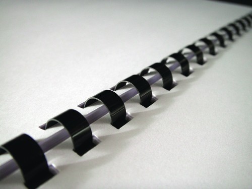 Fellowes Plastic Comb 14 mm A4 Black 25 stuks