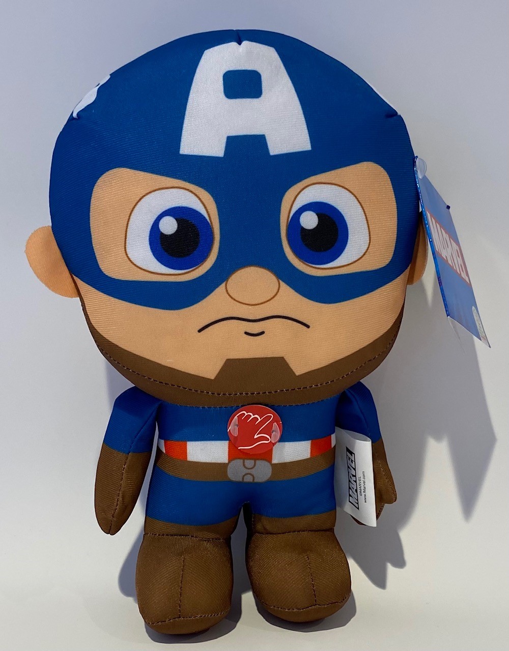 Lil' Bods Captain America 30 cm Pluche met Geluid