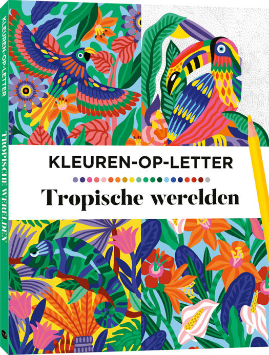 Kleuren-op-letter Tropische Werelden