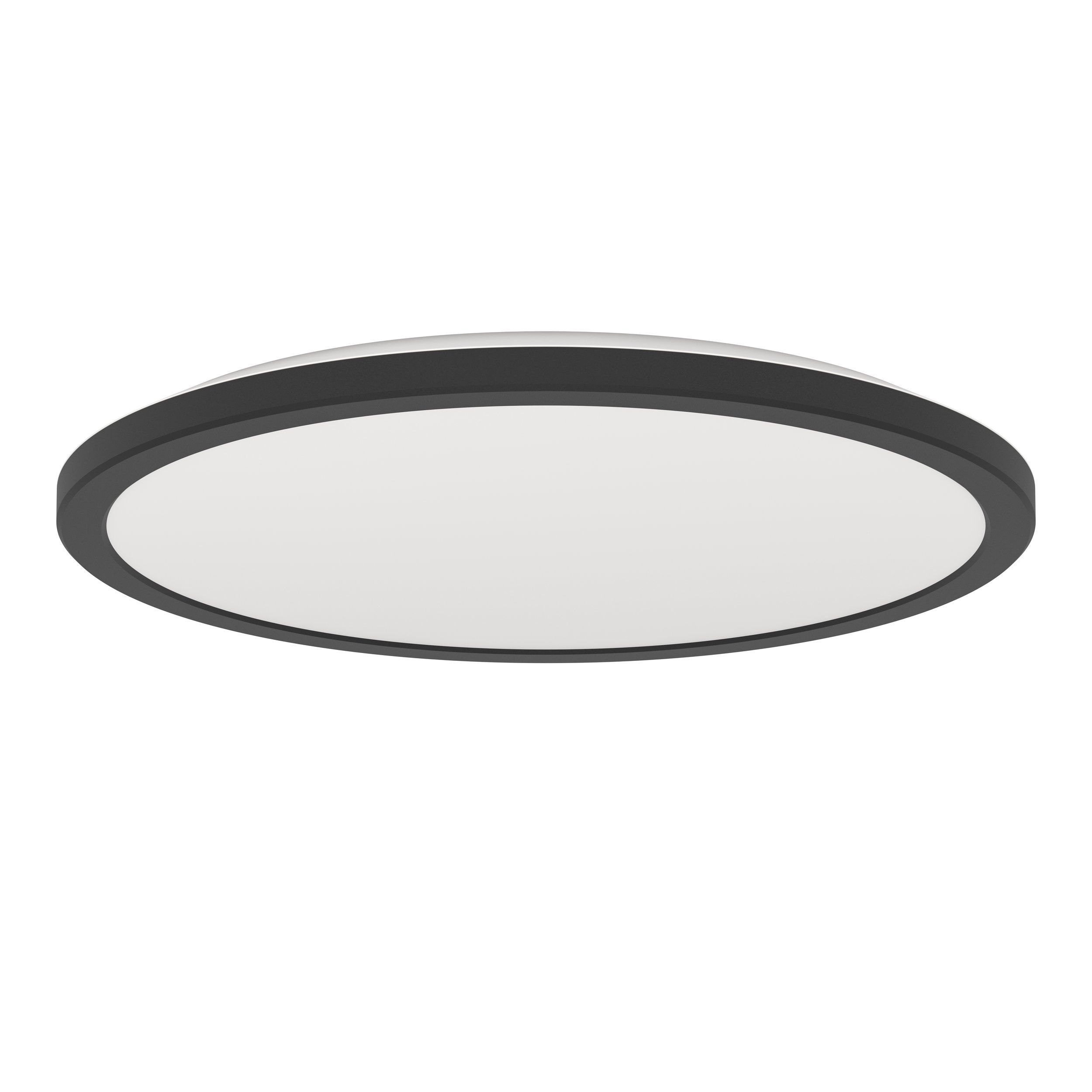 Eglo Rovito Plafondlamp Badkamer Zwart Rond 389 mm IP44 18.5W 2300lm 2700/4000/6500K