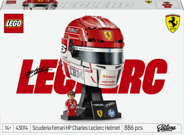Lego Editions Formula 1 - 43014 Scuderia Ferrari Hp Helm van Charles Leclerc