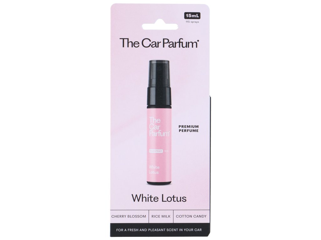 The Car Parfum Luchtverfrisser White Lotus 15ml