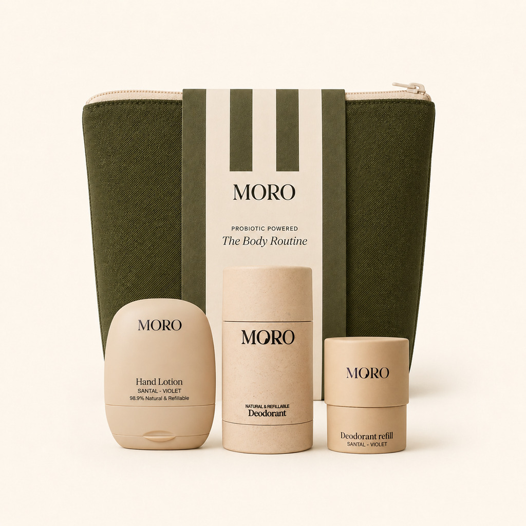 Moro Body Routine Santal & Violet - Deodorant & Mini Lotion