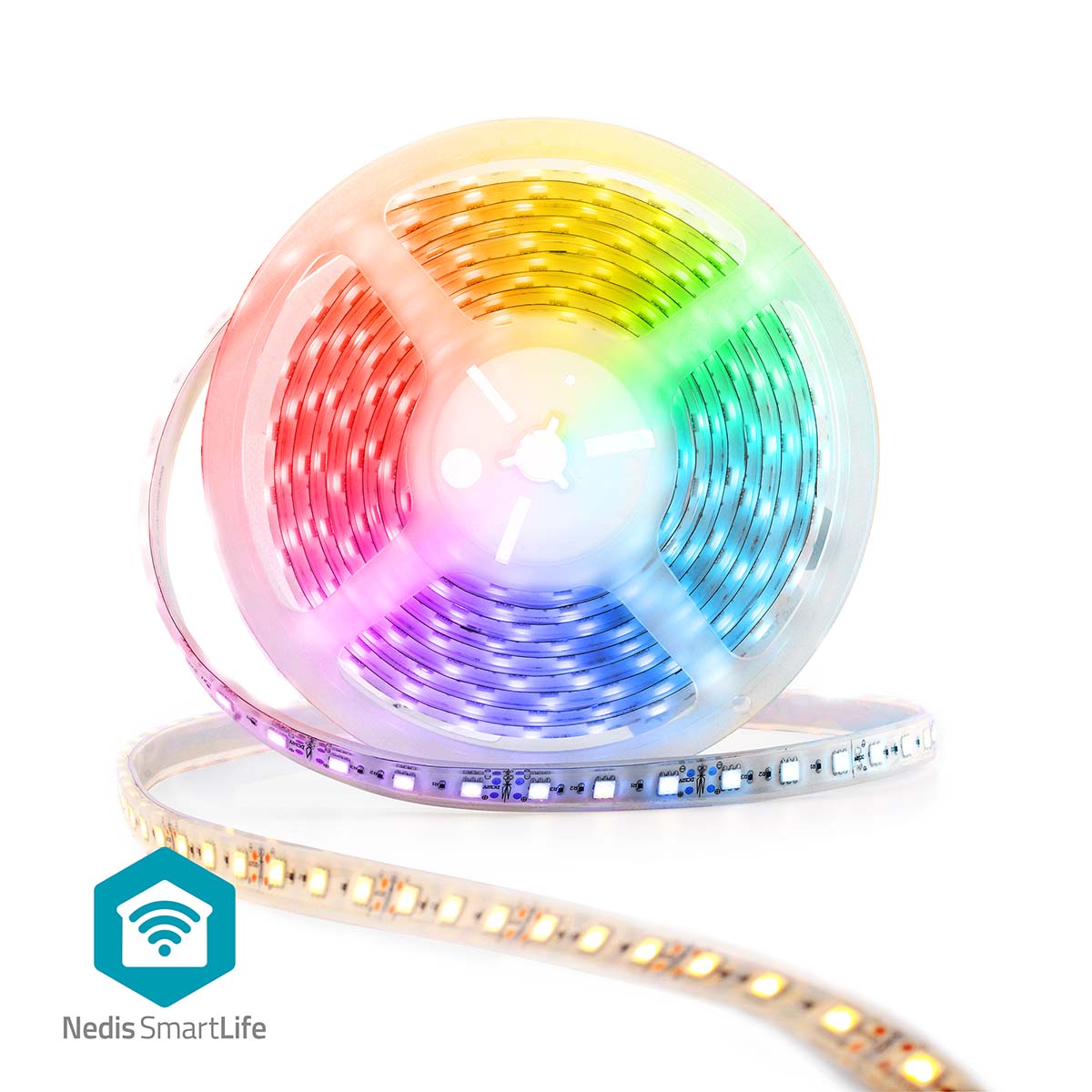 Nedis Smartlife Led Strip  5 meter warm tot koel wit en meerkleurig
