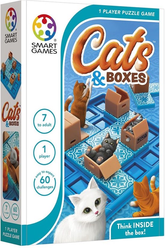 Smart Games Cats & Boxes (60 opdrachten)