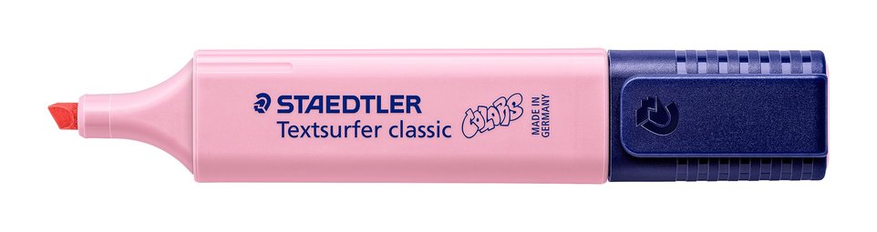 Textsurfer Classic Tekstmarker 1-5mm Lichtkarmijn Pastel