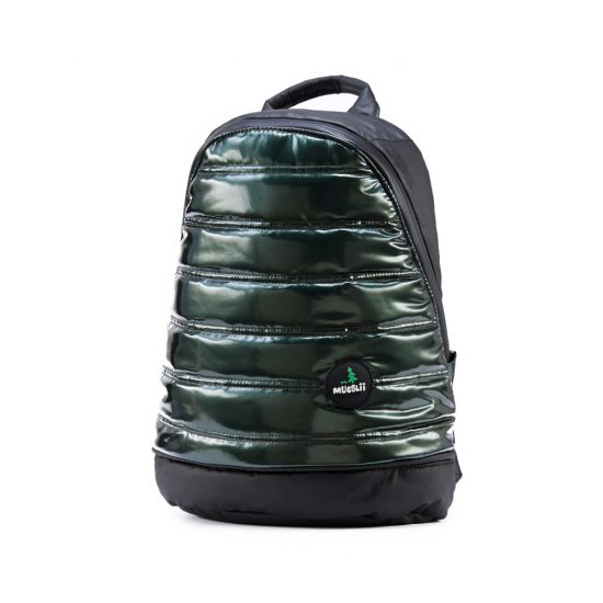 Mueslii Laptop Rugzak Green Metal