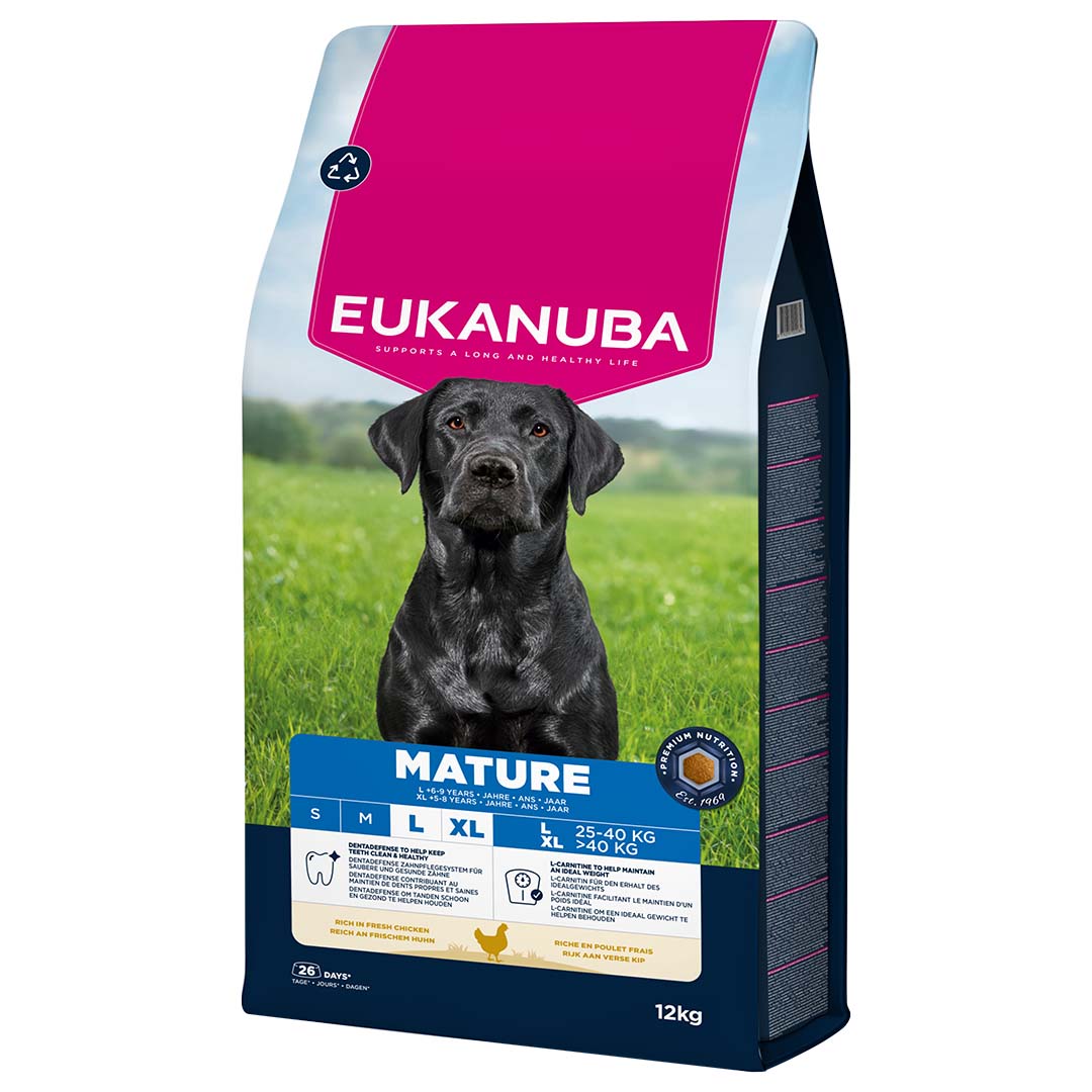 Eukanuba Hondenvoer Mature Large Kip 12 kg