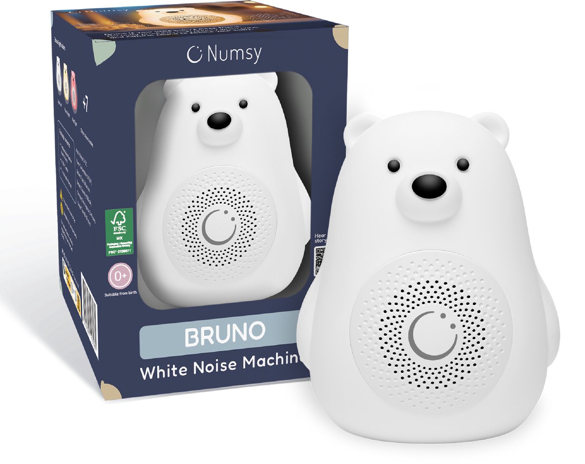 Numsy Bruno Slaaptrainer White Noise Beer Wit