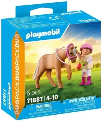 Playmobil DuoPacks 71887 Meisje met pony