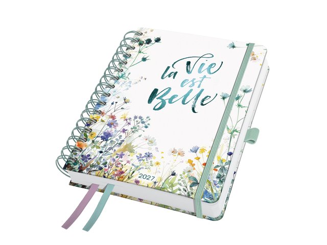 Sigel Agenda 2027 Jolie Inspire A5 1week/2pag Spiraal Summer Tangle
