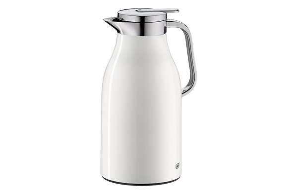 Alfi Schenkkan Skyline 1.5l Coconut White - 14x17x29.5 cm - met Glazen Binnenfles