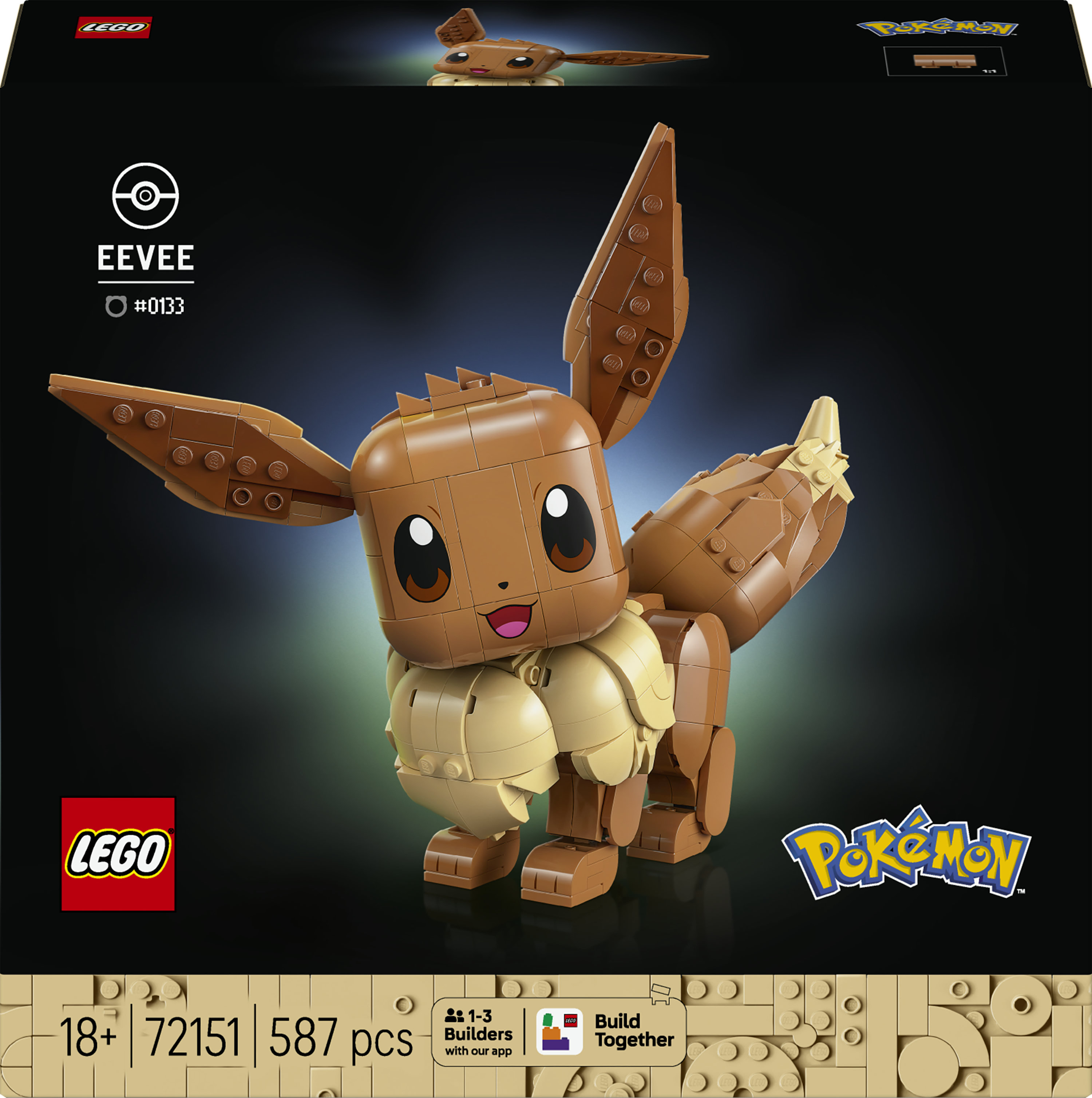 Lego Pokemon 72151 Eevee