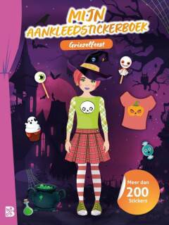 Mijn Aankleedstickerboek - Griezelfeest +4j