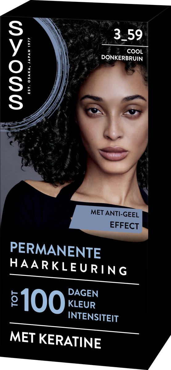 Syoss Haarkleuring 3-59 Cool Donkerbruin 115 ml