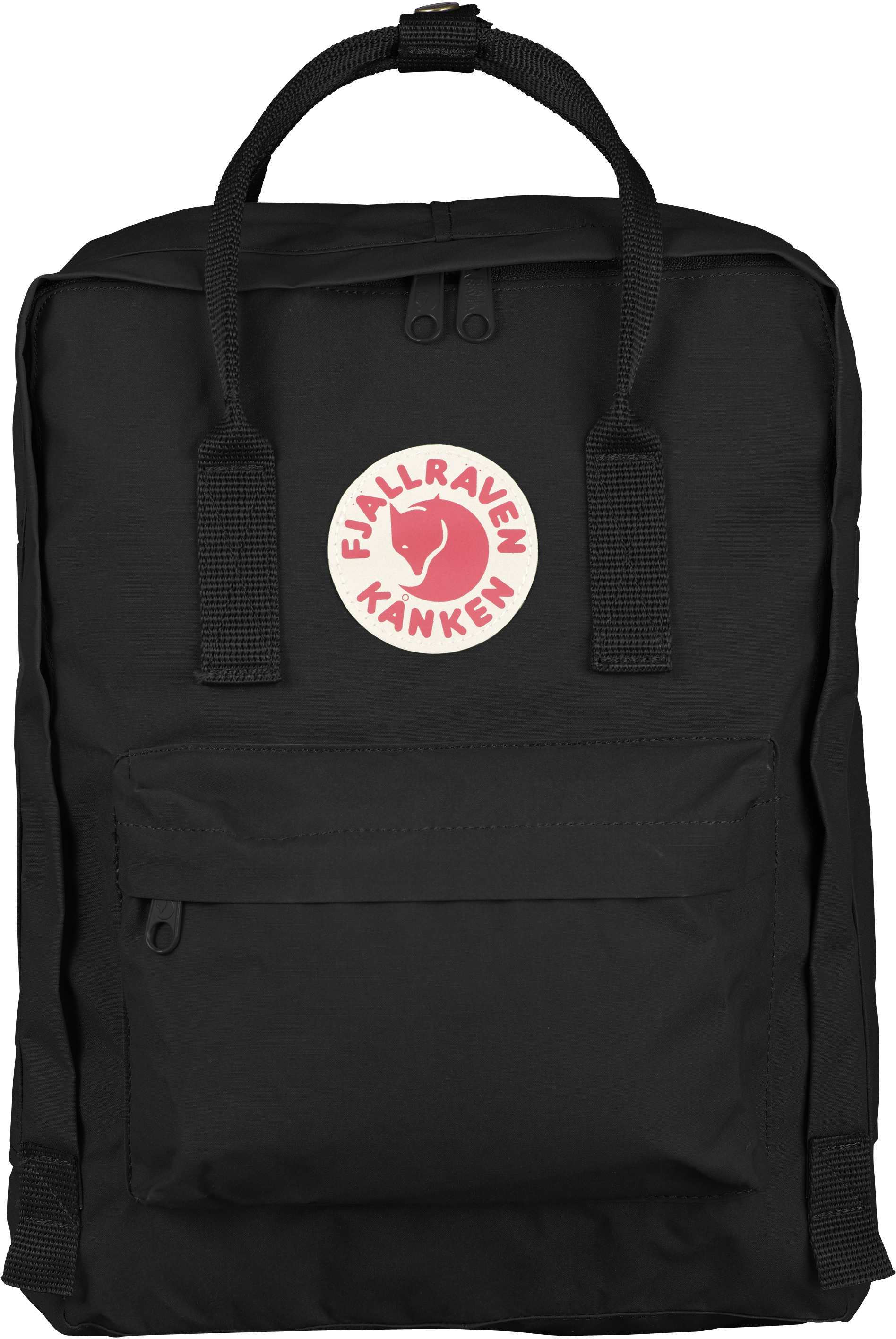 Fjallraven Rugzak Kanken 16l Black 27.5x12x36 cm - Vinylon F